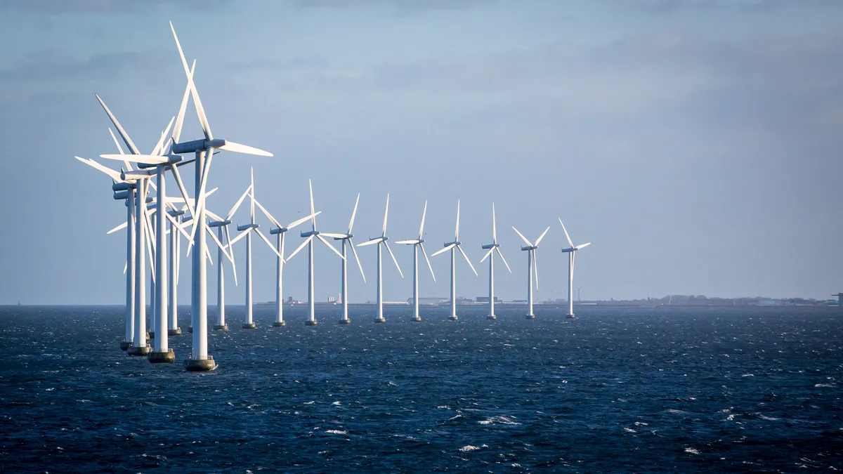 windmolens op zee