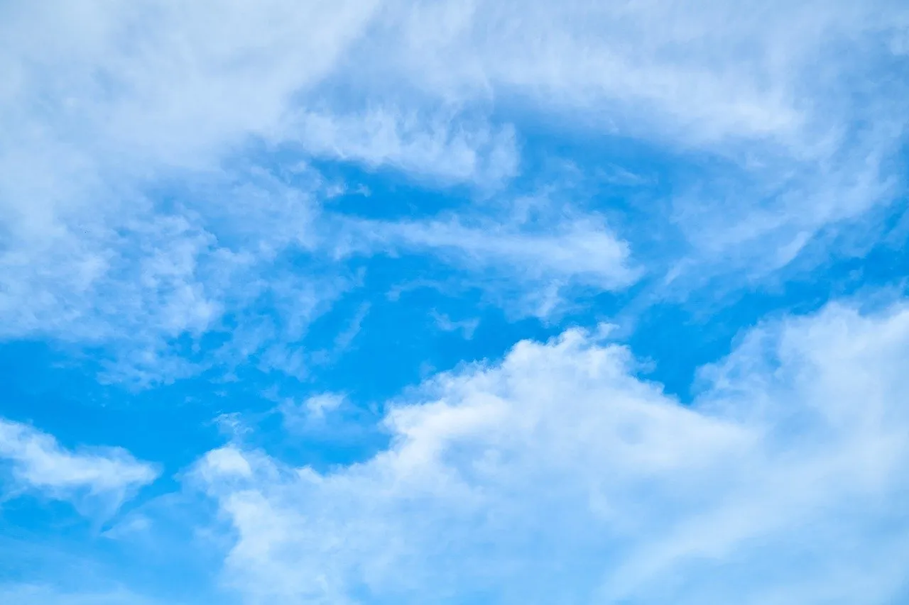 wolken en blauwe lucht cc0 pixabay