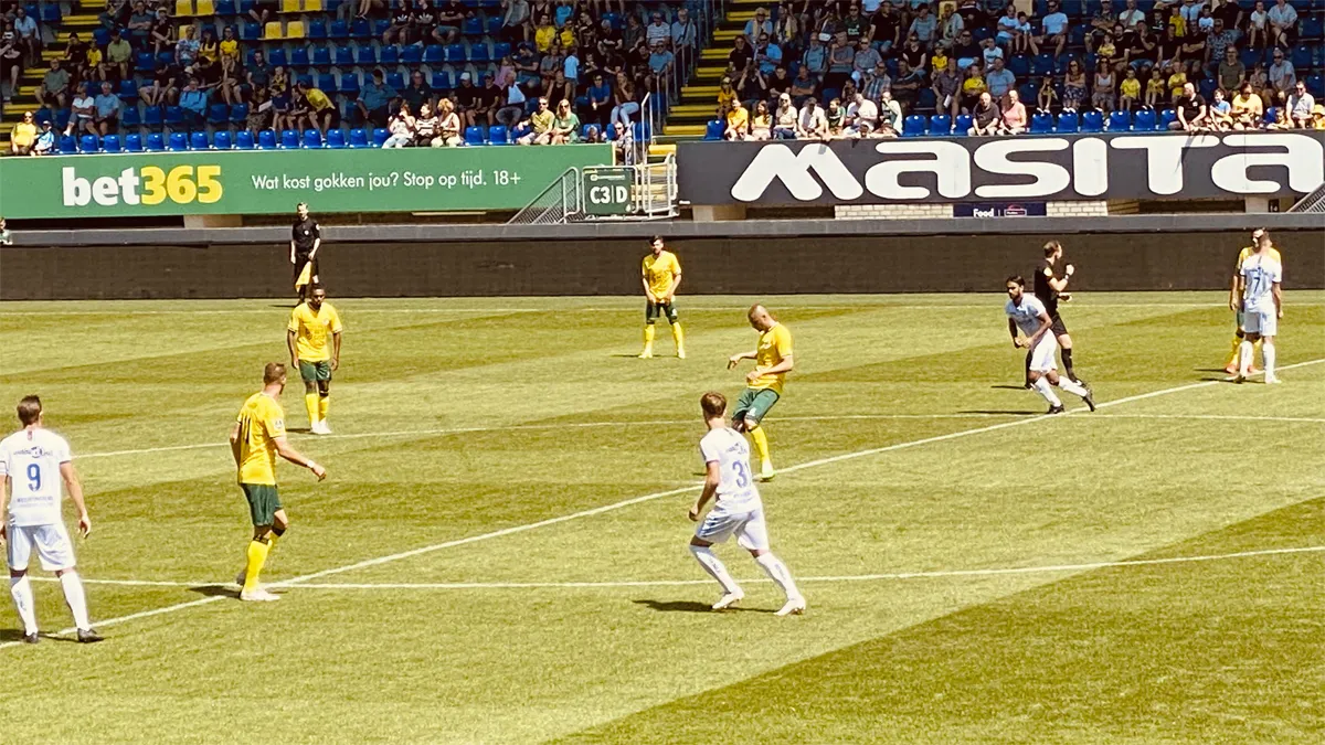 yilmaz verricht aftrap voor fortuna sittard