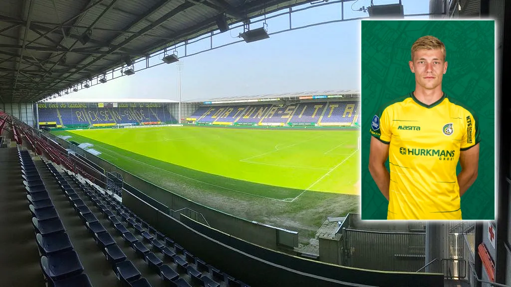 zian flemming stadion fortuna sittard vanuit zuidwesthoek