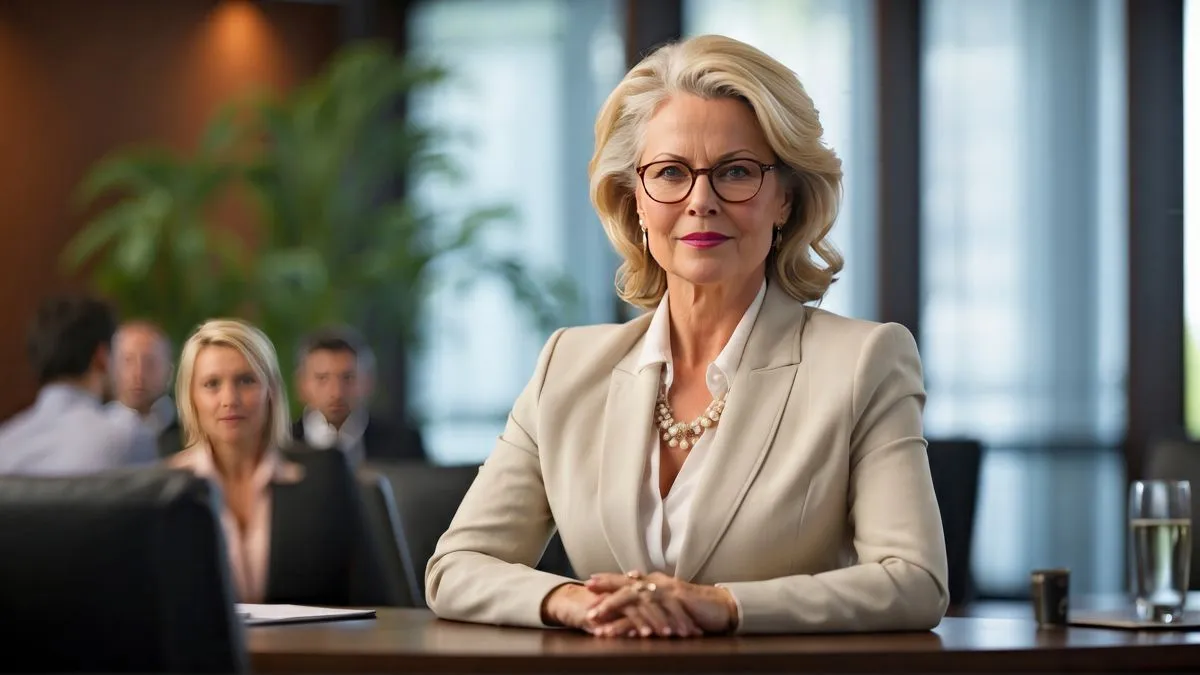 vrouw aan de top ceo