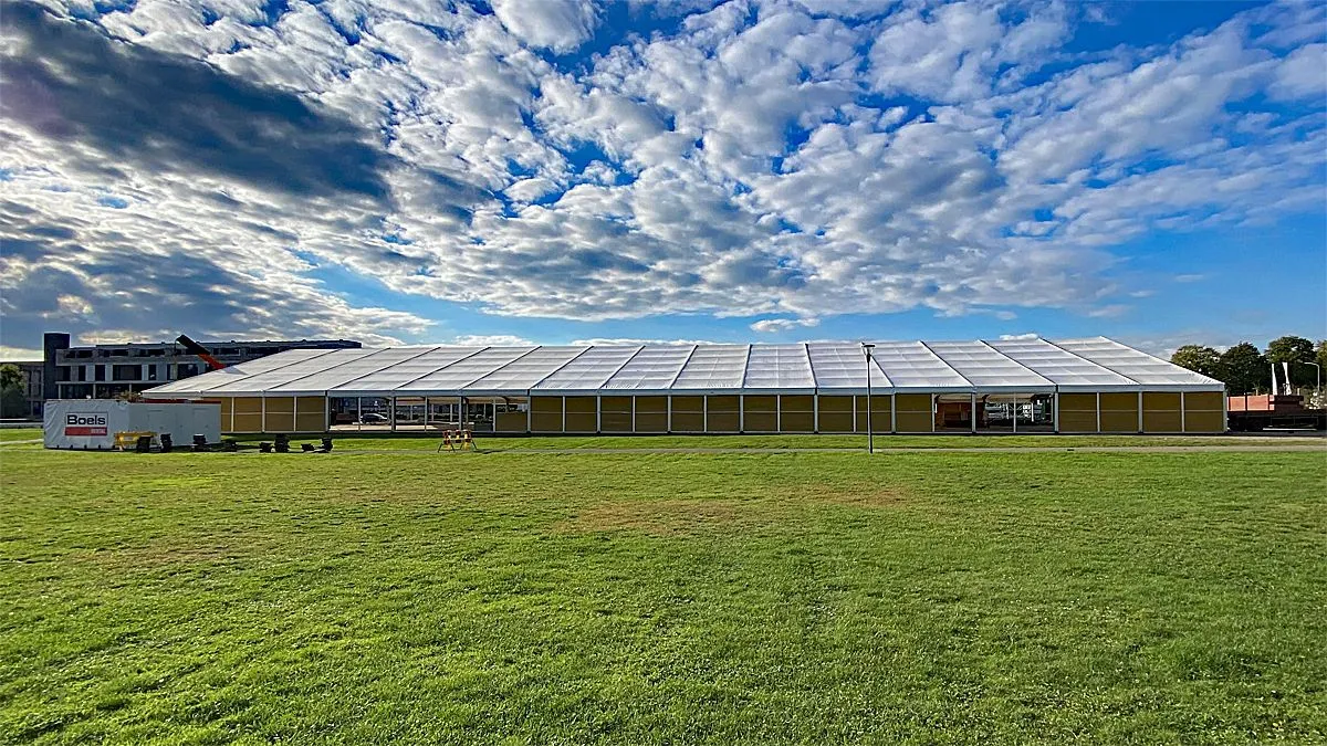 opbouw brand weizen paviljoen 2 2024 gestart