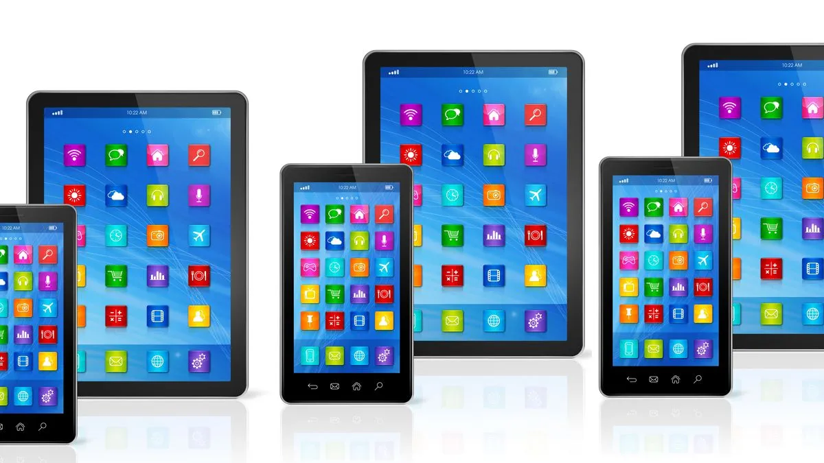 smartphone digital tablet computer