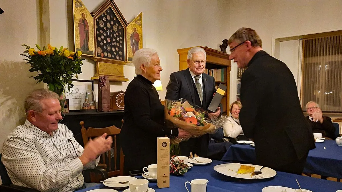 60 jaar collectant grote kerk