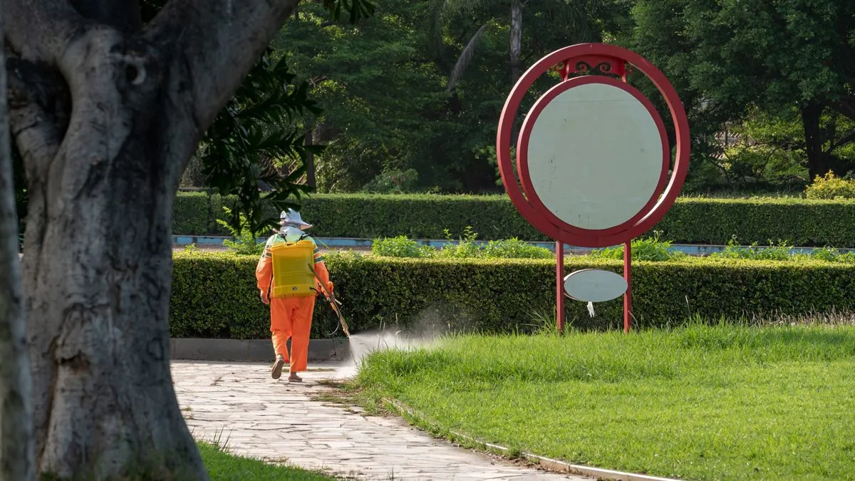 bestrijdingsmiddel spuiten