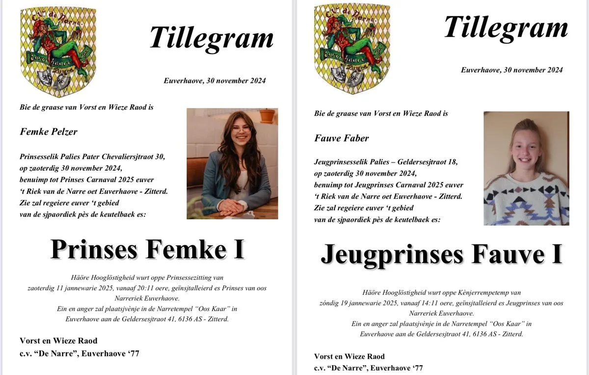 prinsessen cv narre 2025