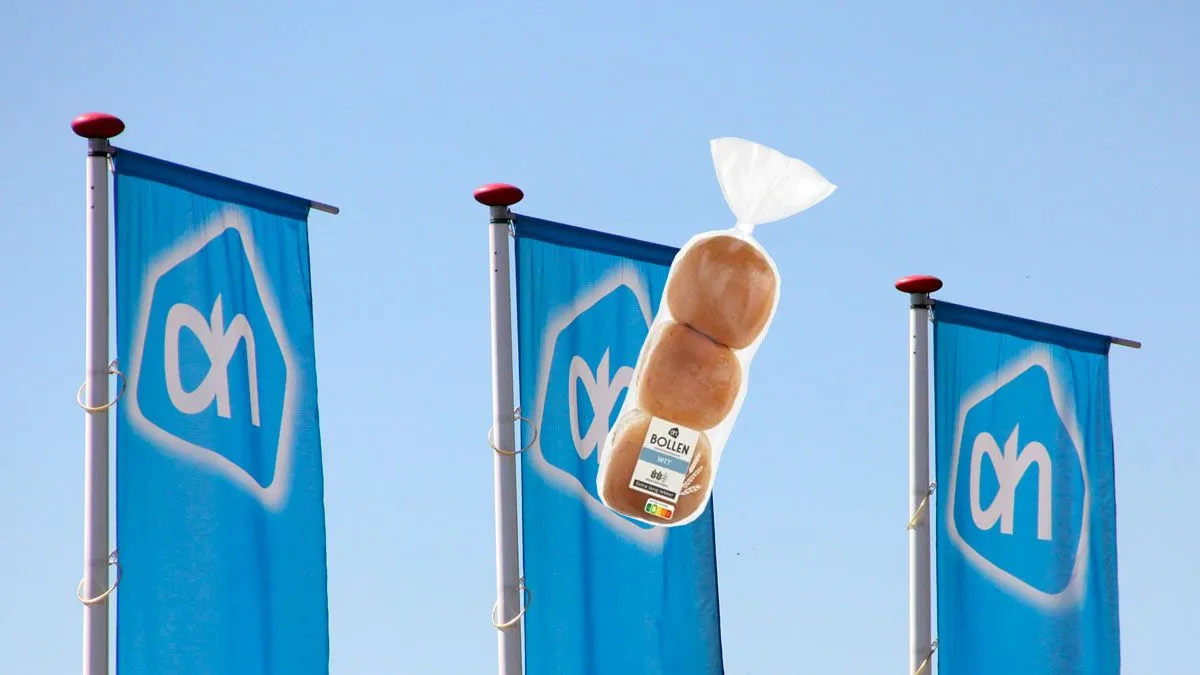 allergenenwaarschuwing witte bollen drie vlaggen ah albert heijn