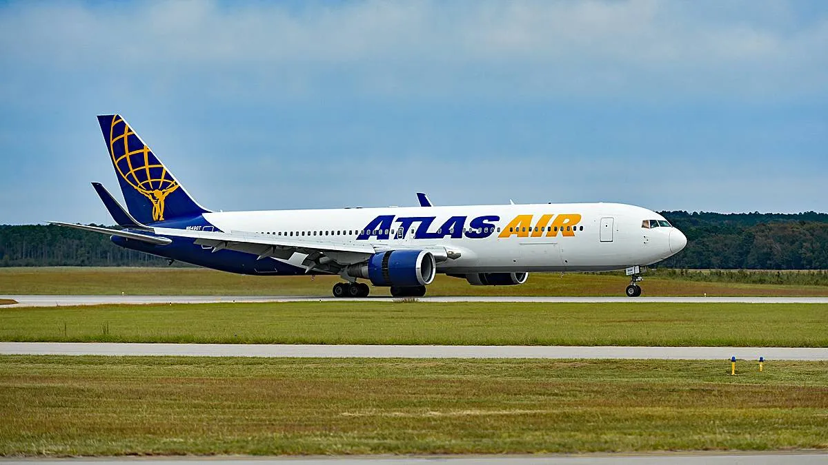 atlas air vrachtvliegtuig
