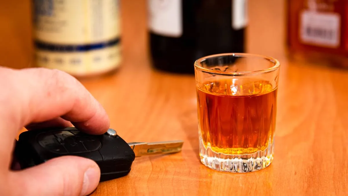 rijden alcohol autosleutels