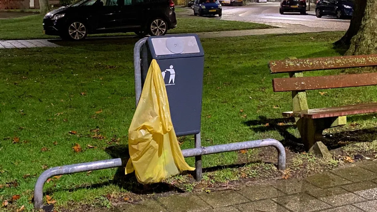 vuurwerkbeveiliging openbare prullenbakken