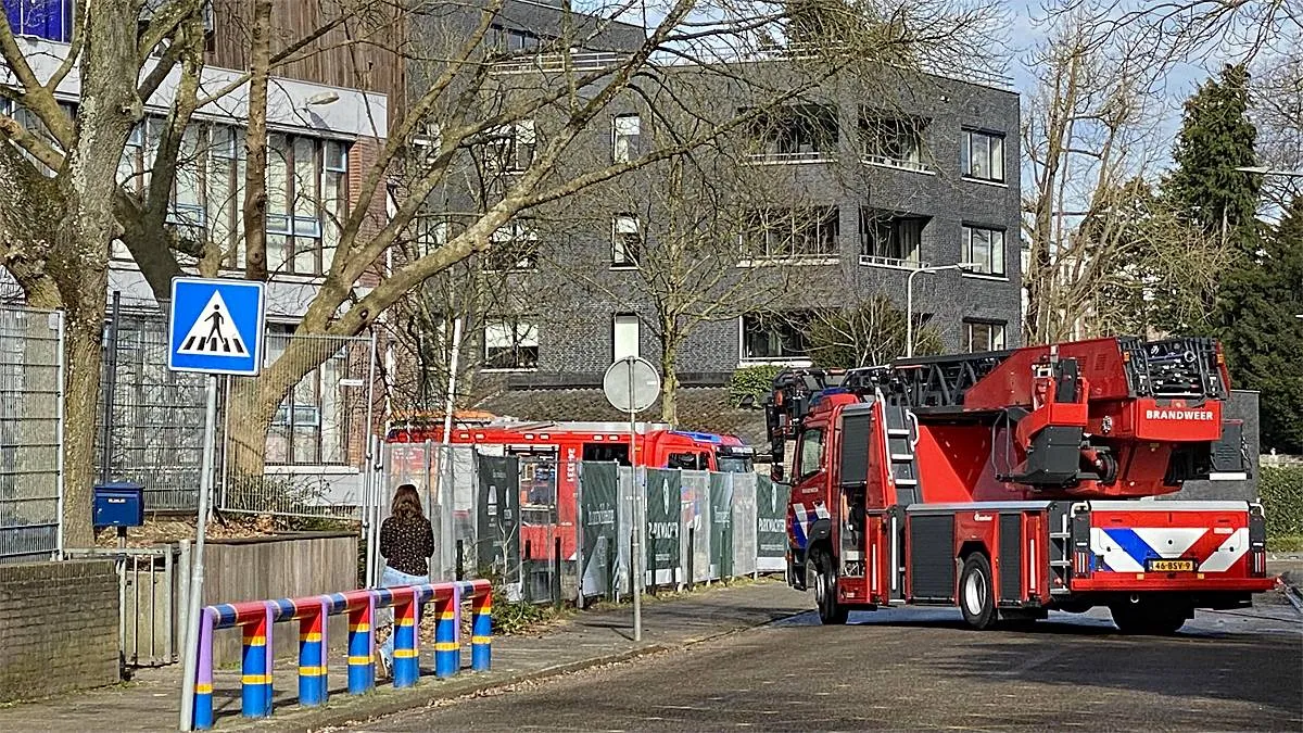 brandweer kleine steeg gaslek