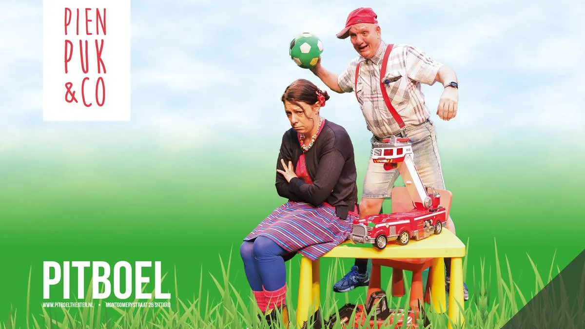 pien puk en co wie de bal kaatst