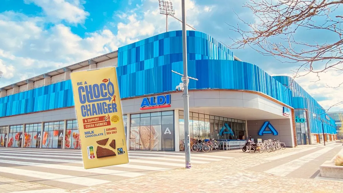 veiligheidswaarschuwing chocochanger aldi supermarkt fortuna stadion
