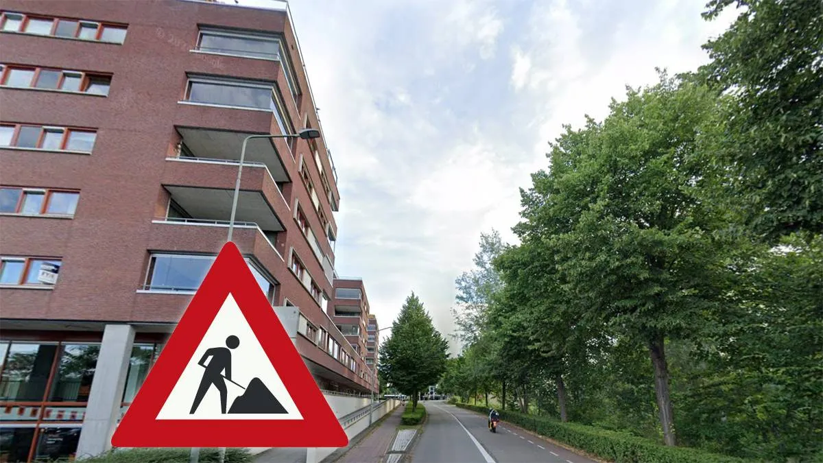 brugstraat werk in uitvoering