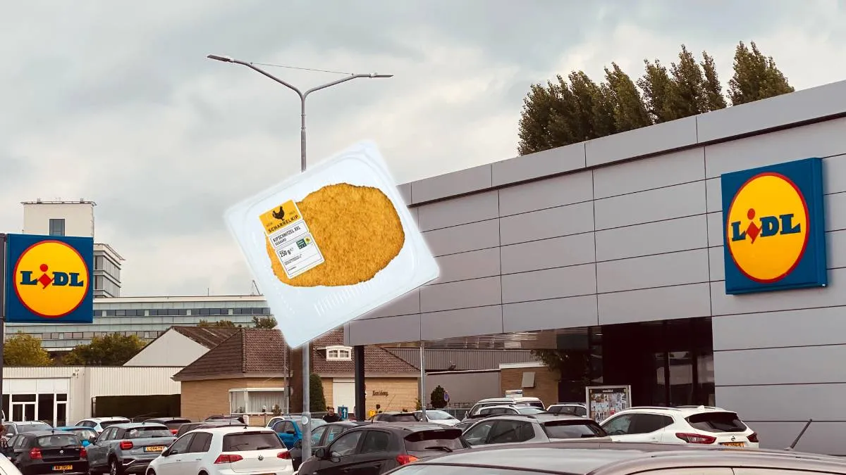 veiligheidswaarschuwing schnitzel lidl supermarkt sittard