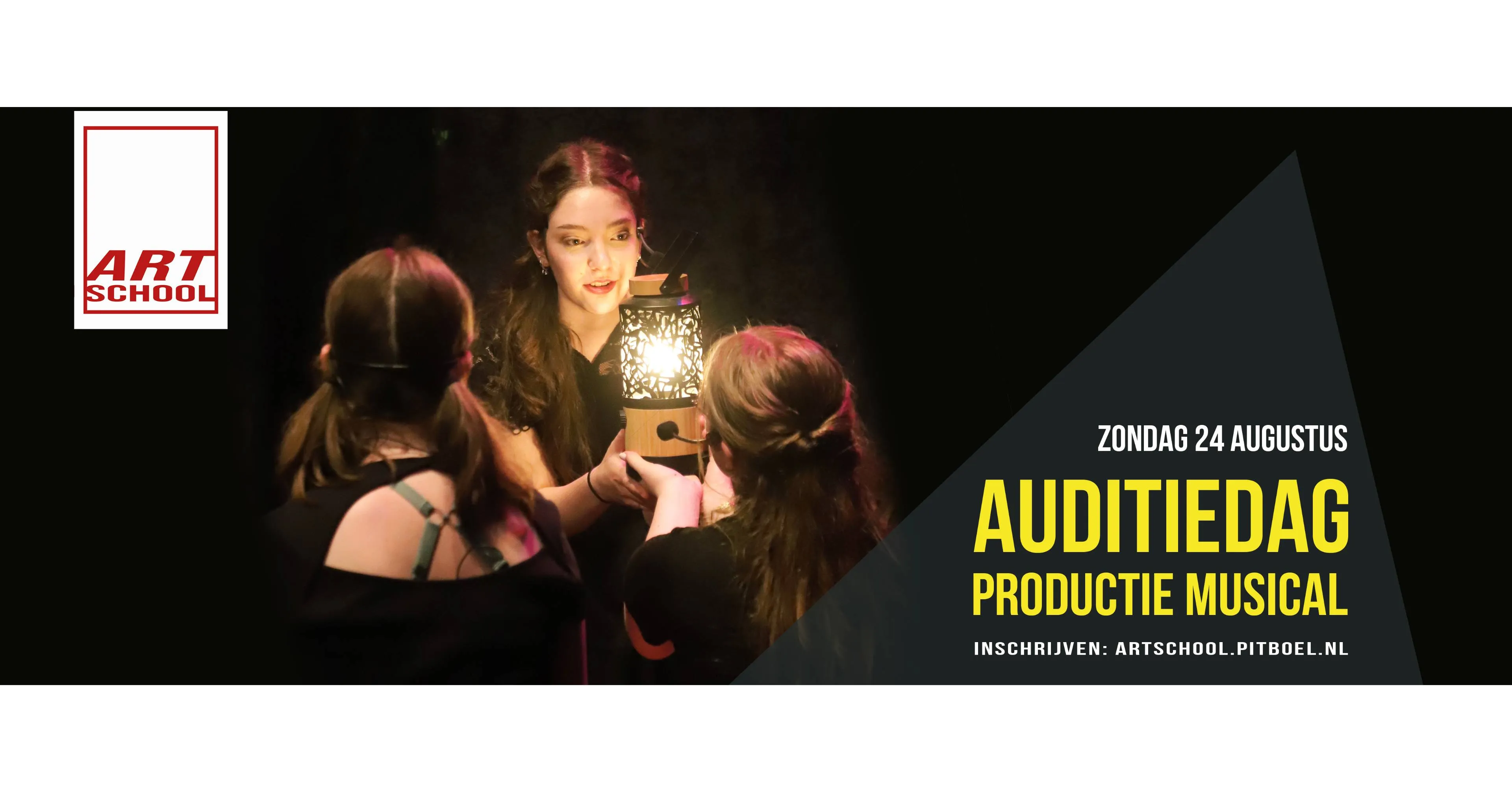 Banner Wit Auditie Musical 2025