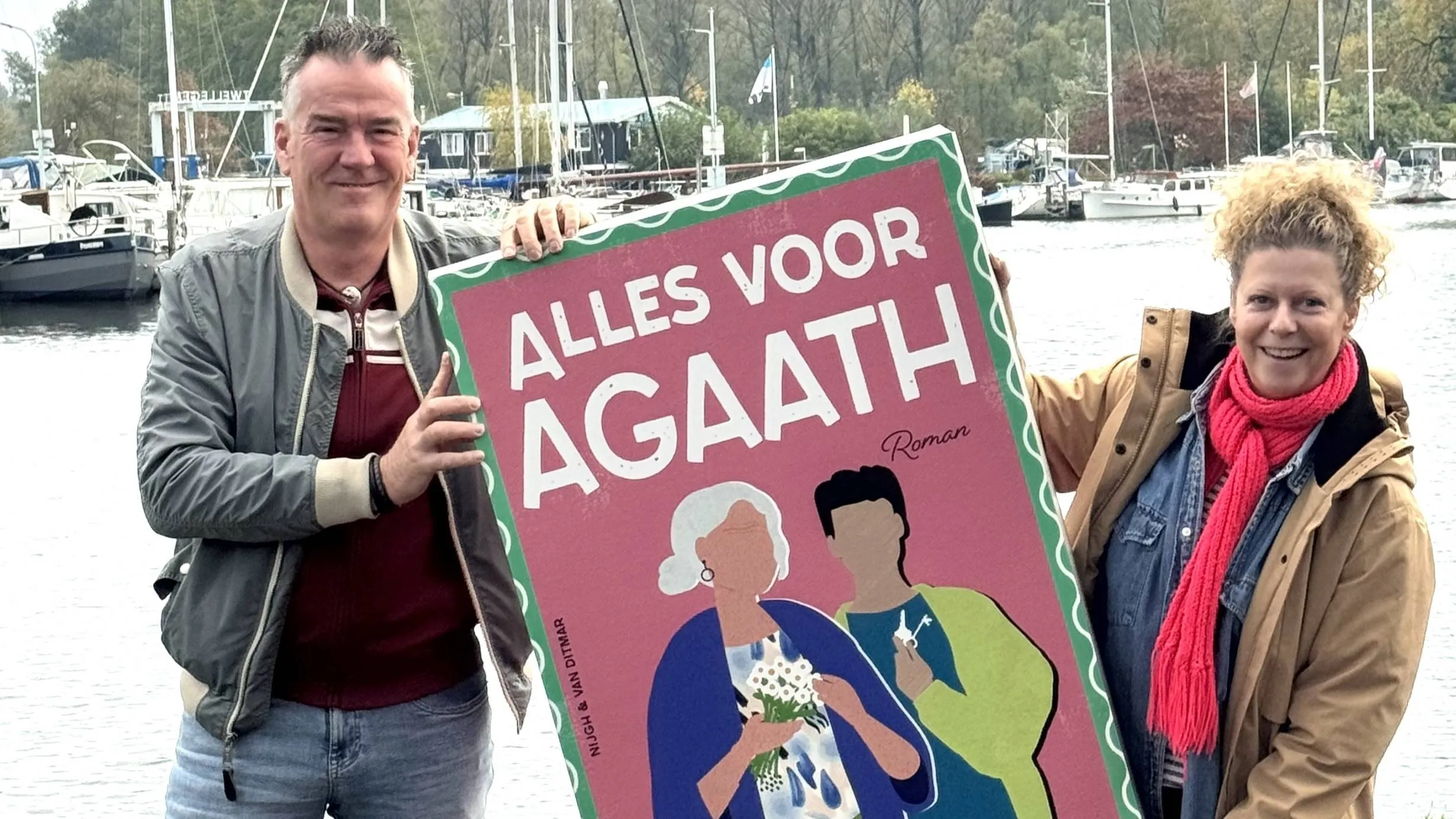 Portret met AVA staand