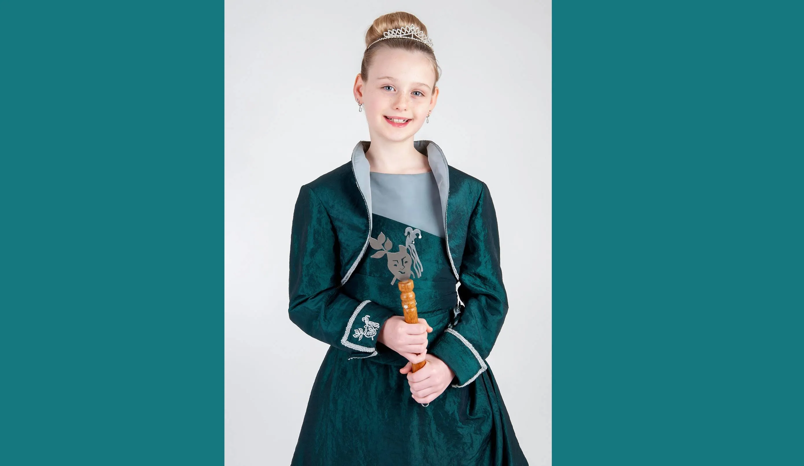 Jeugprinses Renée Action-foto Born