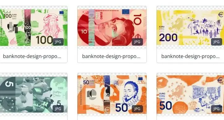 Nieuwe eurobiljetten