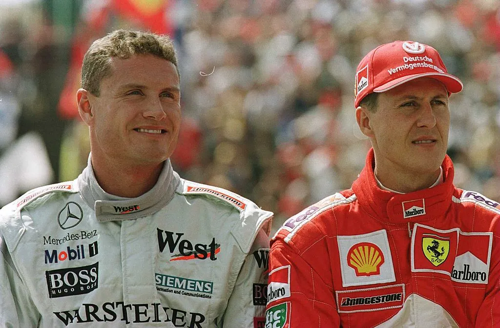 david coulthard michael schumacher