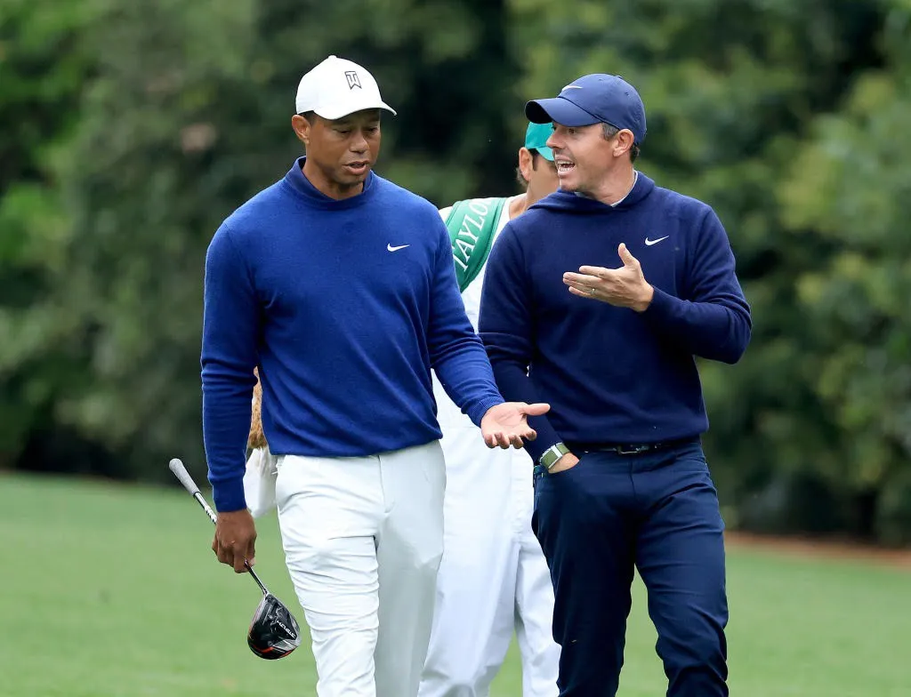 Tiger Woods og Rory McIlroy i chok