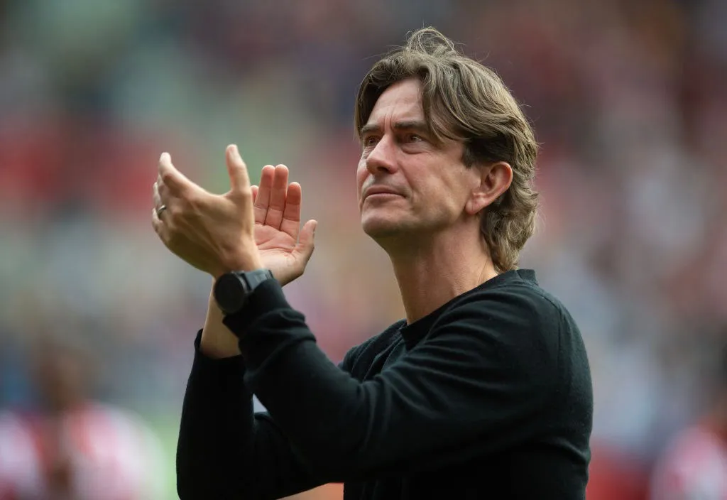Thomas Frank taler ud efter grimme scener i Brentford