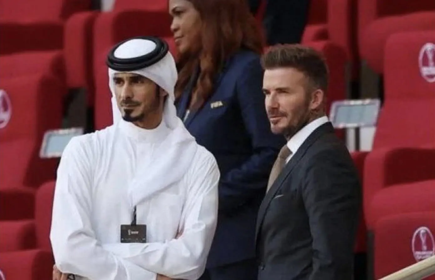 jassim bin hamad al thani david beckham manchester united