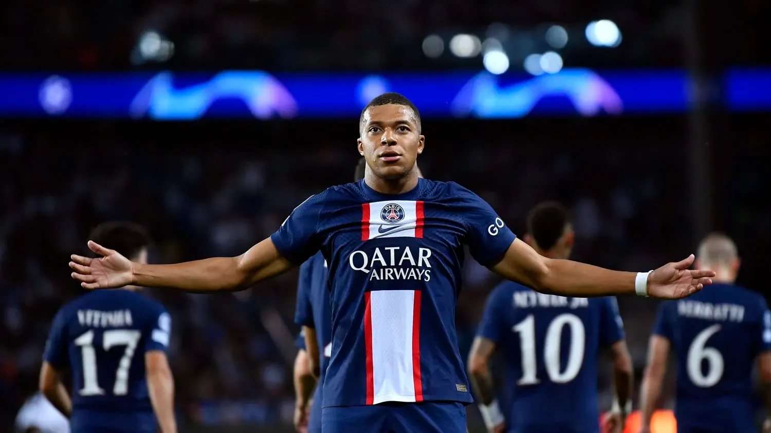 Kylian Mbappé reagerer på sit første hattrick for Real Madrid