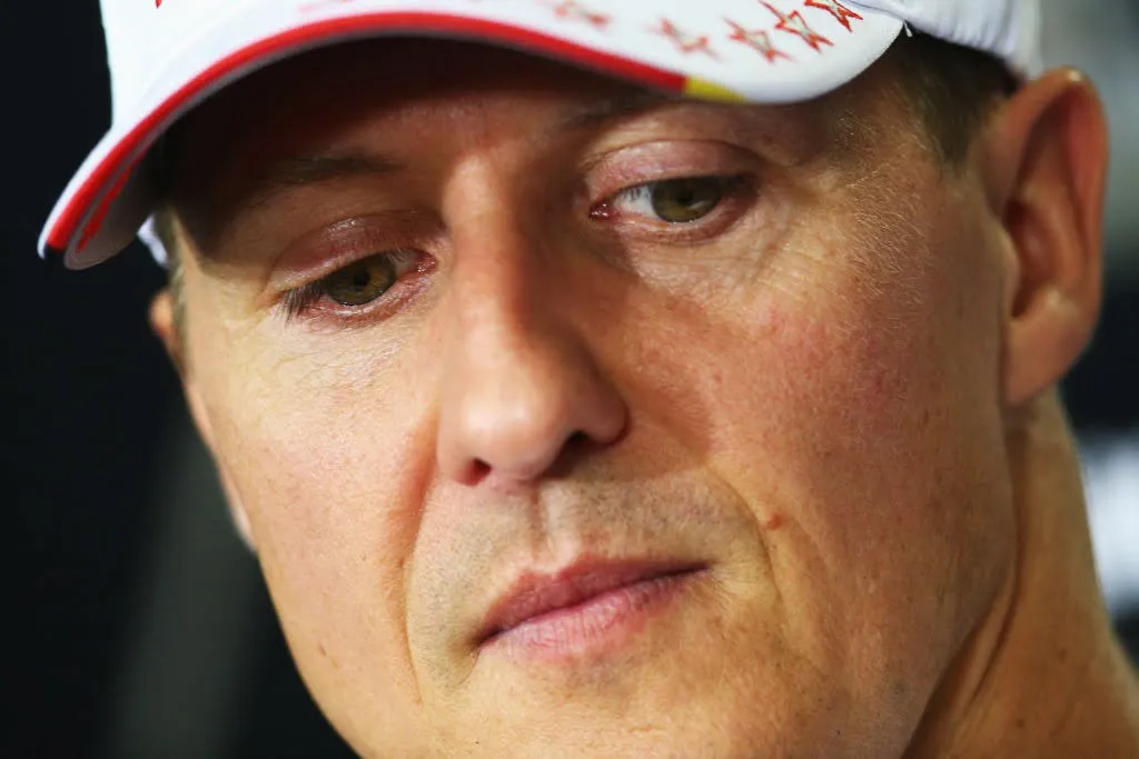 michael schumacher trist