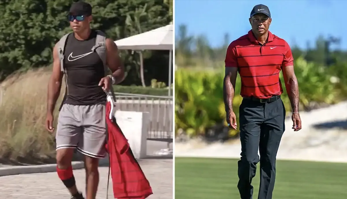 tiger woods muskler