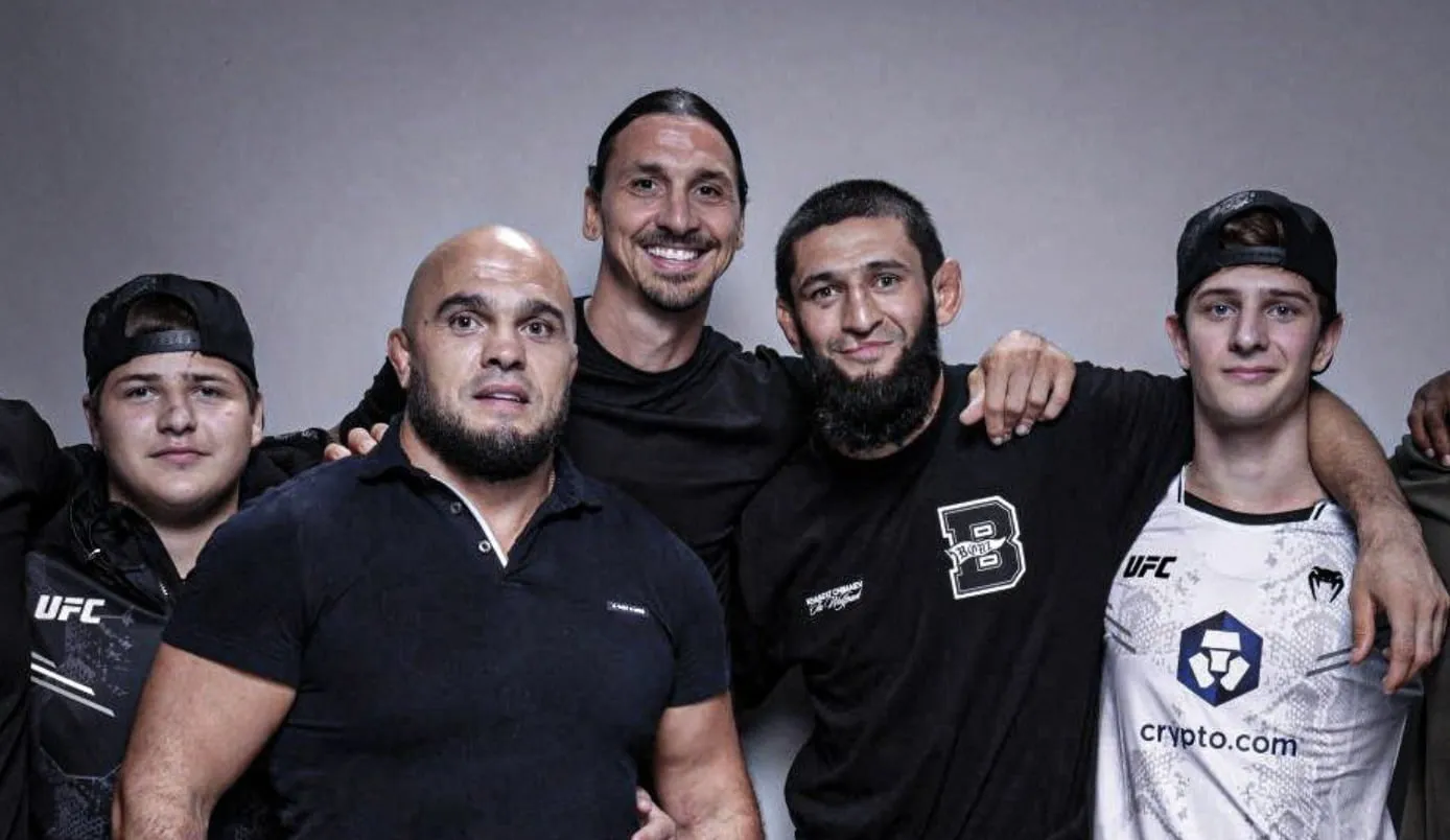 Zlatan Ibrahimovic optræder på billede med kontroversiel skikkelse
