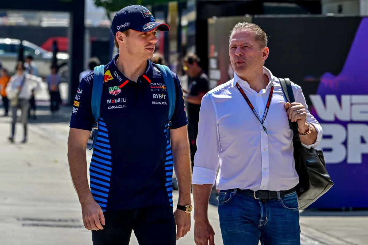 Jos Verstappen giver Red Bull skylden for sønnens 'aggressivitet' på banen