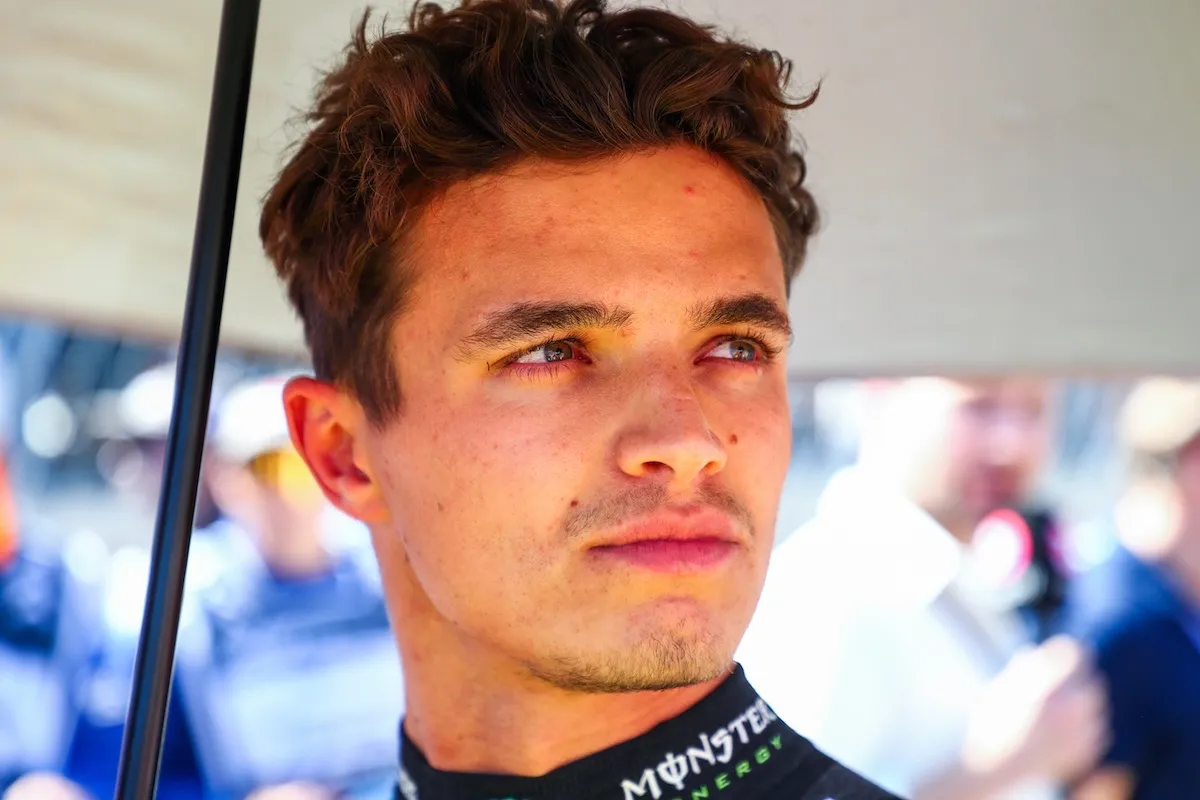 En usædvanlig testdag for Norris efter hans fejlfri Abu Dhabi-sejr.