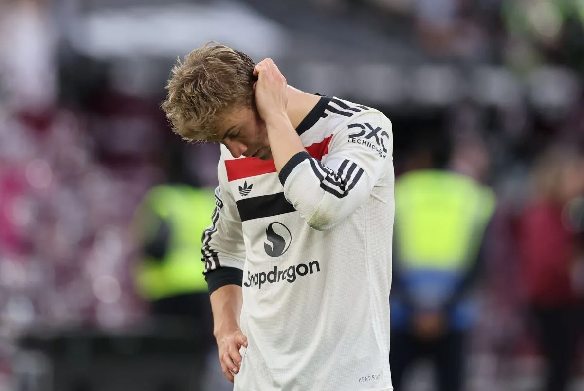 Erik ten Hag med bekymrende udmelding om Rasmus Højlund efter nederlag til West Ham