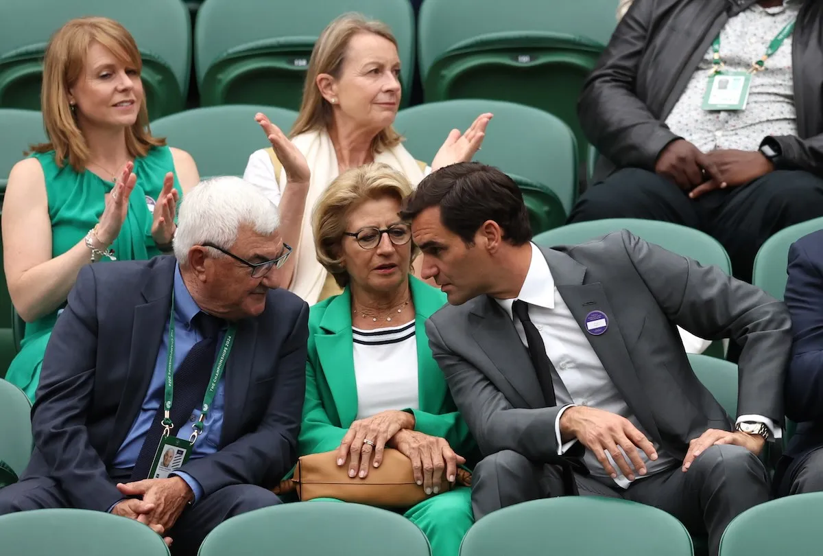 Roger Federers forældre stjal showet ved Swiss Indoors i sønnens fravær