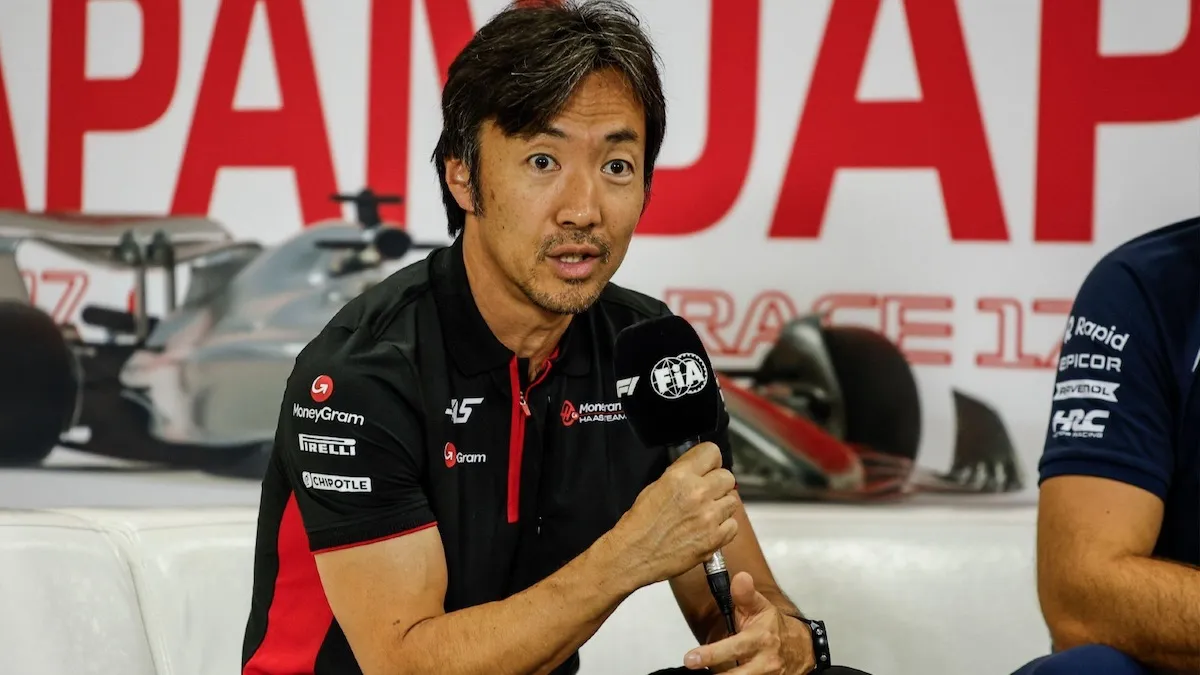 ayao komatsu haas f1 team