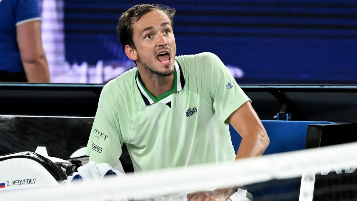Daniil Medvedev skreg i frustration: Nu skifter Indian Wells kurs