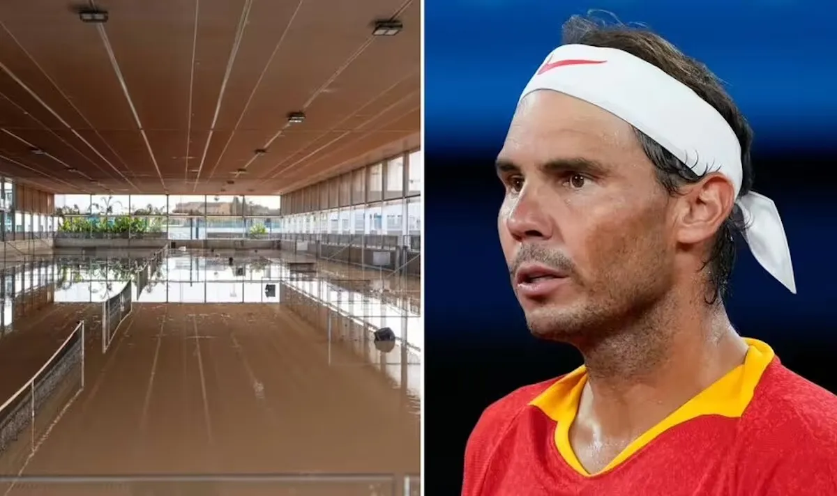 Rafael Nadals tennisakademi hårdt ramt af vejrkatastrofen i Spanien
