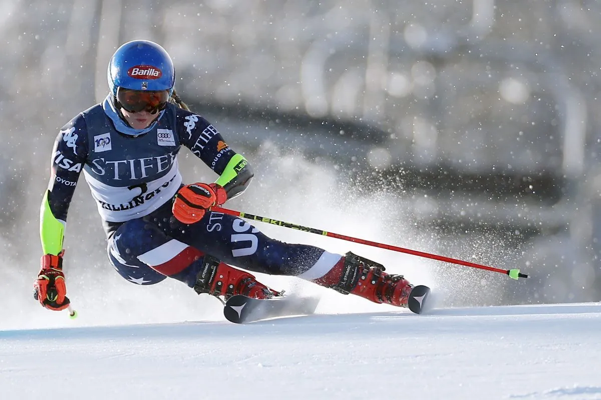 Mikaela Shiffrin langt fra topniveau i storslalom-comeback
