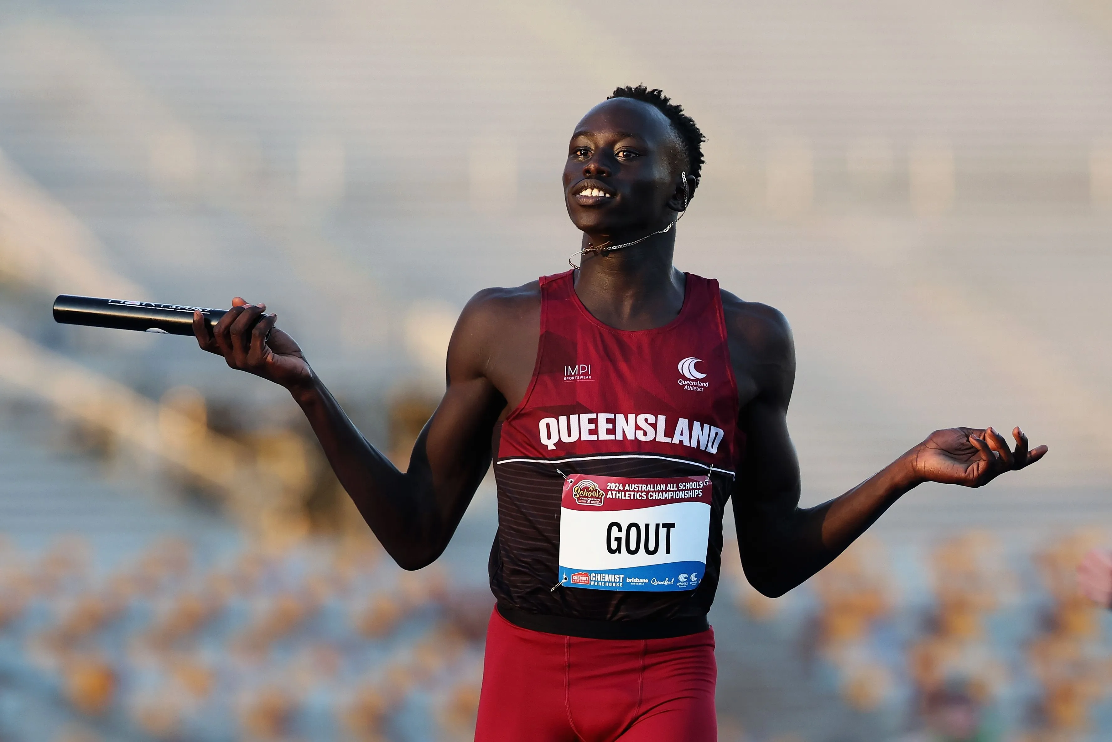 16-årige Gout Gout slår Usain Bolts rekord på 200 meter