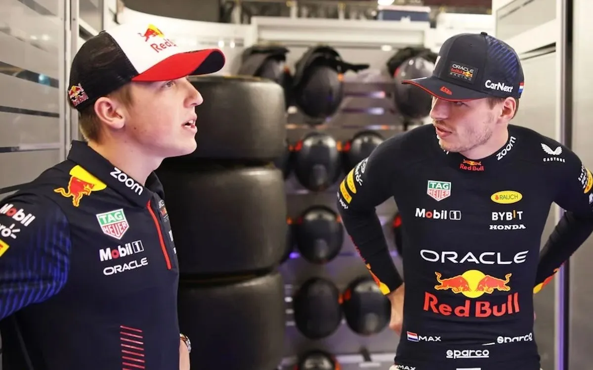 liam lawson max verstappen