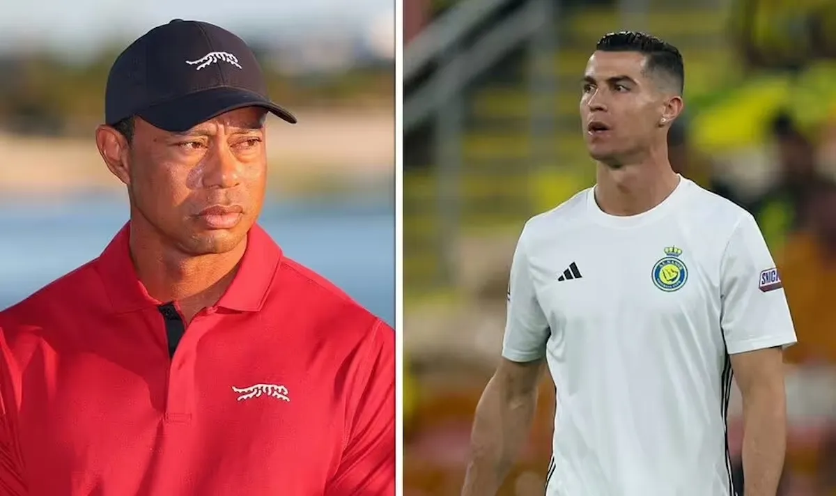 tiger woods cristiano ronaldo