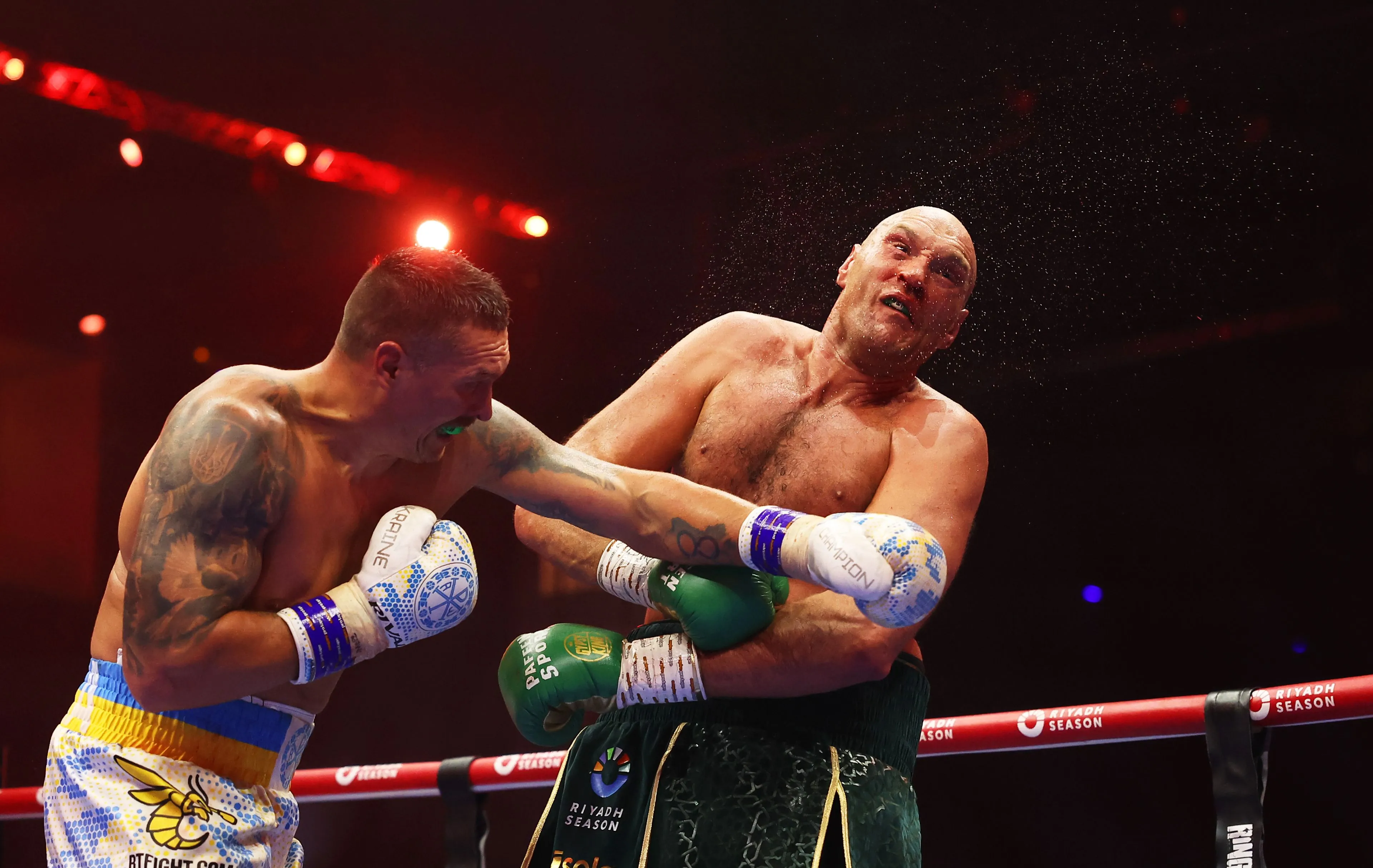 Oleksandr Usyk topper listen over verdens bedste sværvægtsboksere