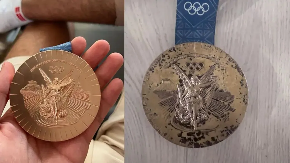 Flove franskmænd tilbagekalder rustne OL-medaljer