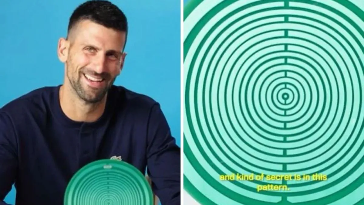 Novak Djokovic afslører bizar 'energi-disk'