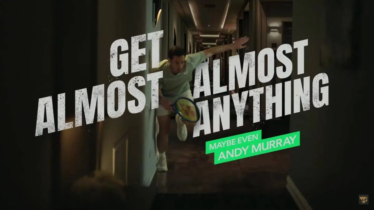 andy murray ubereats reklame