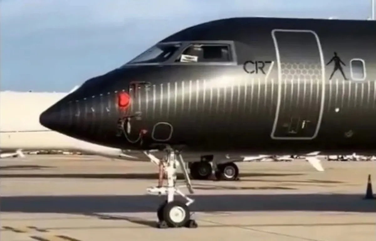 cristiano ronaldo privatfly