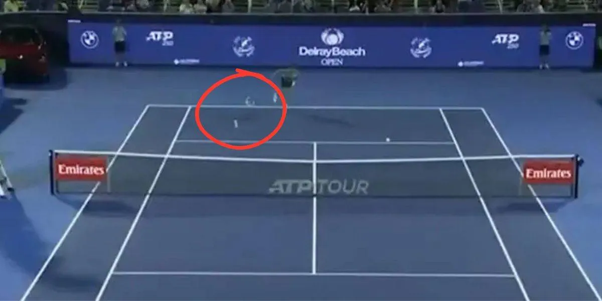 Shevchenko i bizar hændelse: Ketsjer knækker midt under point i Delray Beach