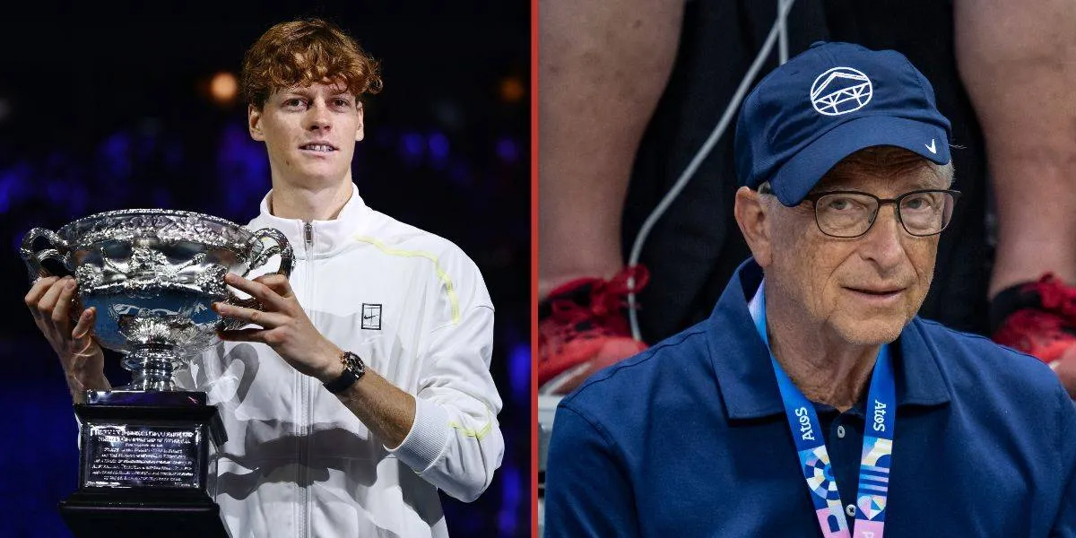 Derfor følger Bill Gates nøje med i Jannik Sinners karriere