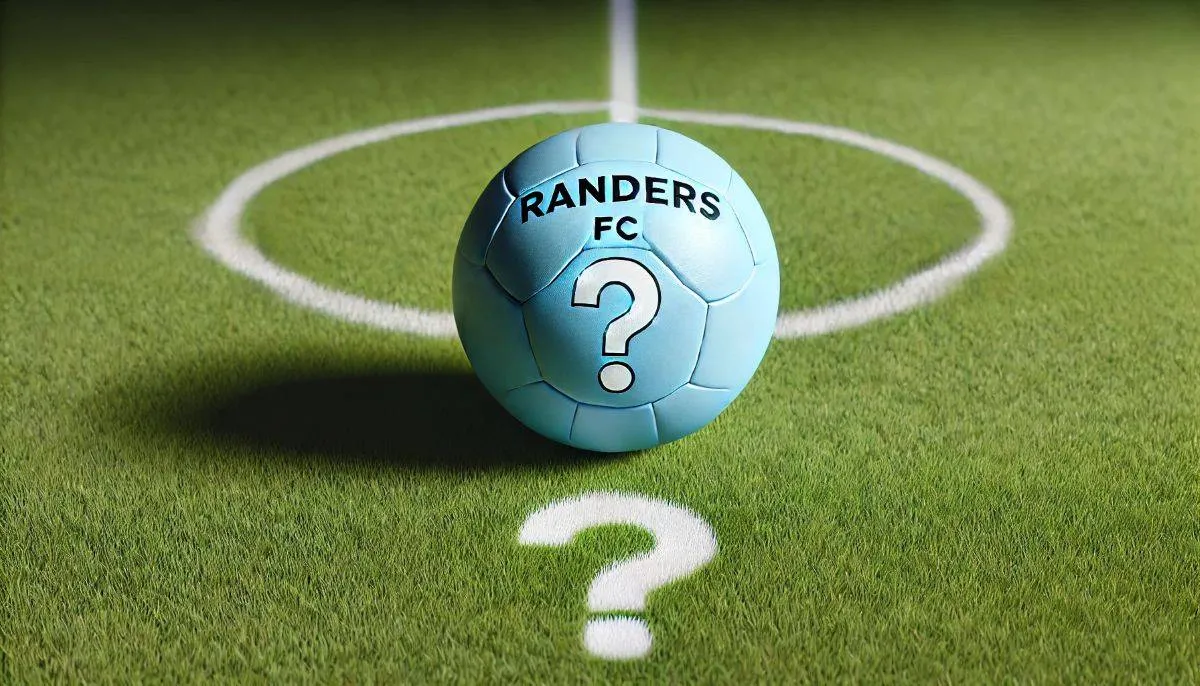 dalle 2025 03 07 115338 a realistic light blue soccer ball on a football field viewed from a slightly tilted top down angle the background is only green grass no stadium o